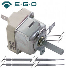 Termostat cu 2 sonde 65-308°C, contact 16 A, ax ø 6x4,6 mm, EGO 55.19069.859 - 375800
