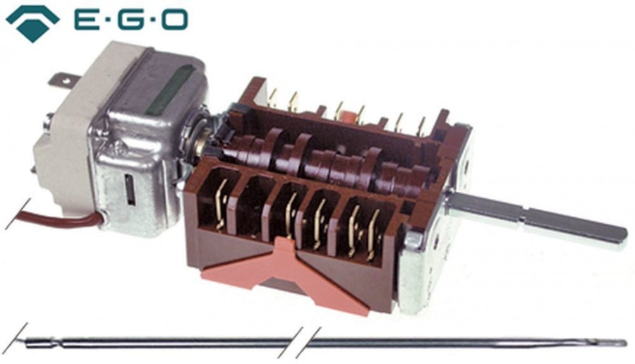 Termostat cu comutator, t max. 294°C, senzor ø 3,1 x 226 mm, capilar 900 mm - 375828