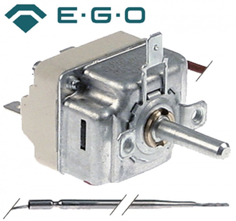 Termostat, temperatura maxima 270°C, gama temperatura 40-270°C, 1 contact, 16 A, senzor ø 3 mm, lungime senzor 145 mm - Cod 375831