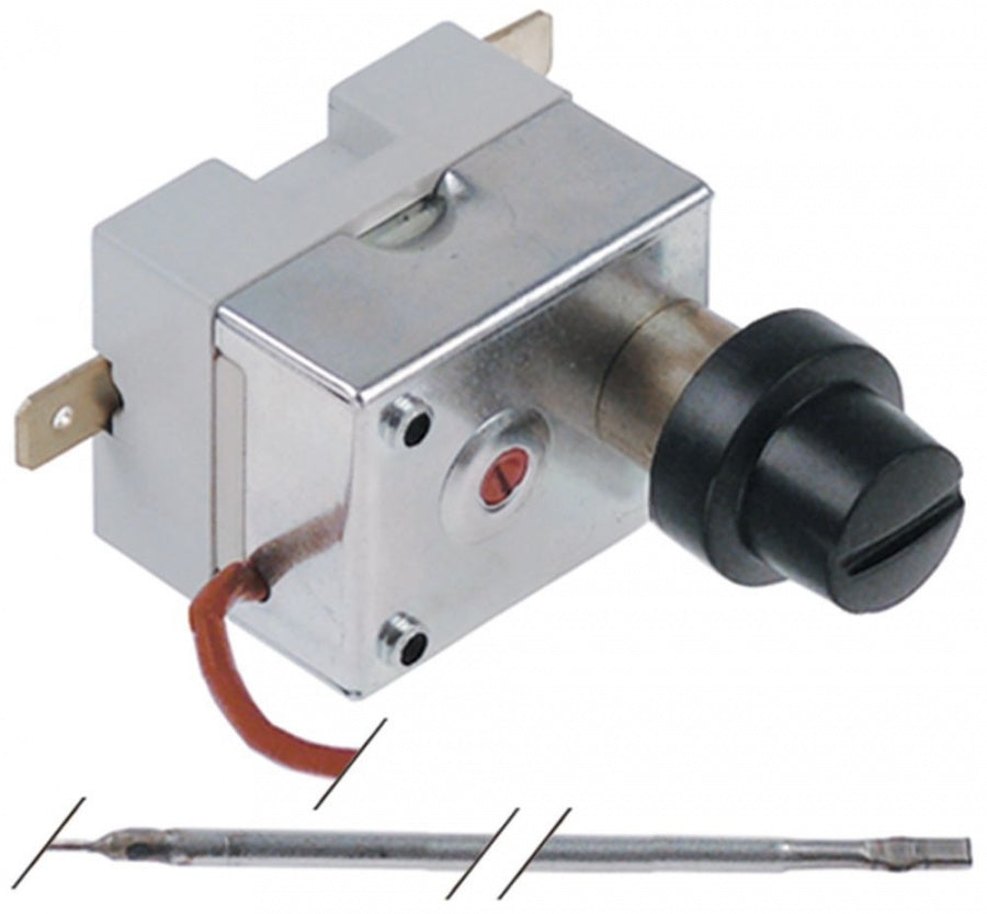 Termostat de siguranta 318°C, Ty 95-H, contact 16 A, bulb ø 3 x 137 mm, lungime tub capilar 1260 mm - 375892