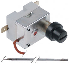 Termostat de siguranta 318°C, Ty 95-H, contact 16 A, bulb ø 3 x 137 mm, lungime tub capilar 1260 mm - 375892