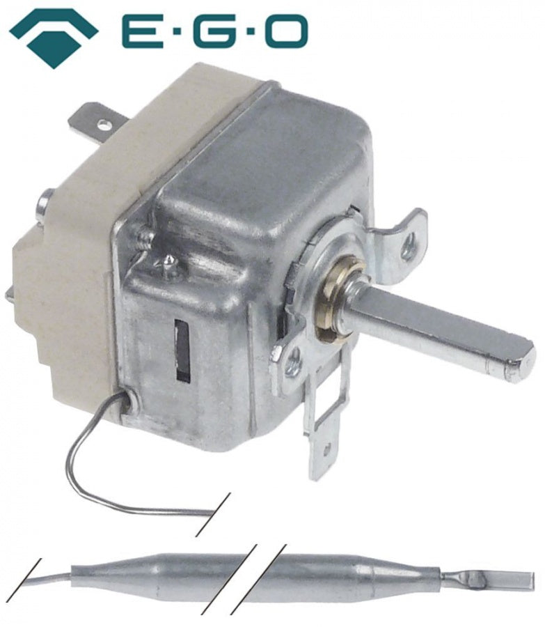 thermostat temperature range 32-96°C 1-pole probe ø 6mm probe length 136mm