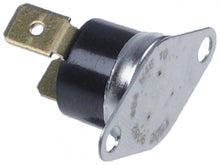 bi-metal thermostat hole distance 23,5mm switch-off temp. 50°C 1NO 10A connection F6,3