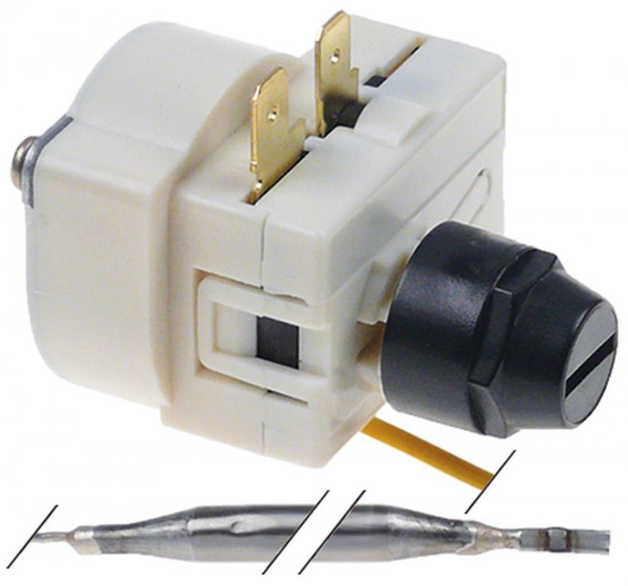 safety thermostat switch-off temp. 146°C 1-pole 1NC probe ø 6mm probe L 86mm capillary pipe 850mm