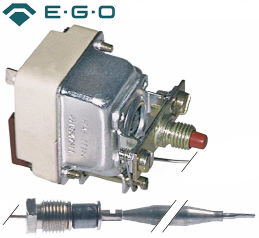 Termostat de siguranta 360°C, contact 1 NC, 16 A, bulb ø 6 x 77 mm, presetupa M10x1 - 375968