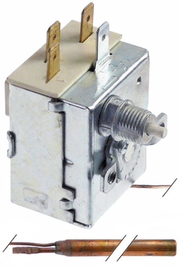 safety thermostat 125°C 1-pole 1CO 16/0,5A probe ø 6,5mm probe length 78mm