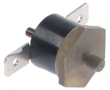 bi-metal safety thermostat switch-off temp. 165°C 1NC 1-pole 10A 250V connection F6,3