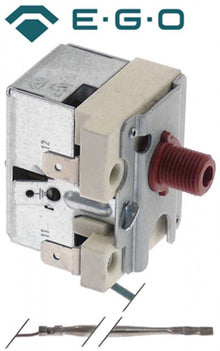 safety thermostat switch-off temp. 360°C temperature range 360-19°C 1NC 16A probe ø 3mm