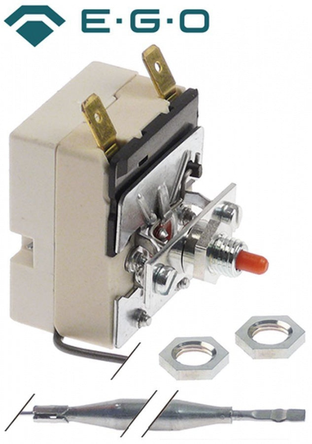 safety thermostat 160°C 1-pole 16A probe ø 6mm probe length 75mm capillary pipe length 1540mm