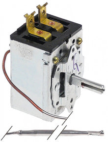 thermostat t.max. 260°C temperature range 65-260°C 1-pole 1NO probe ø 4,8mm probe L 320mm