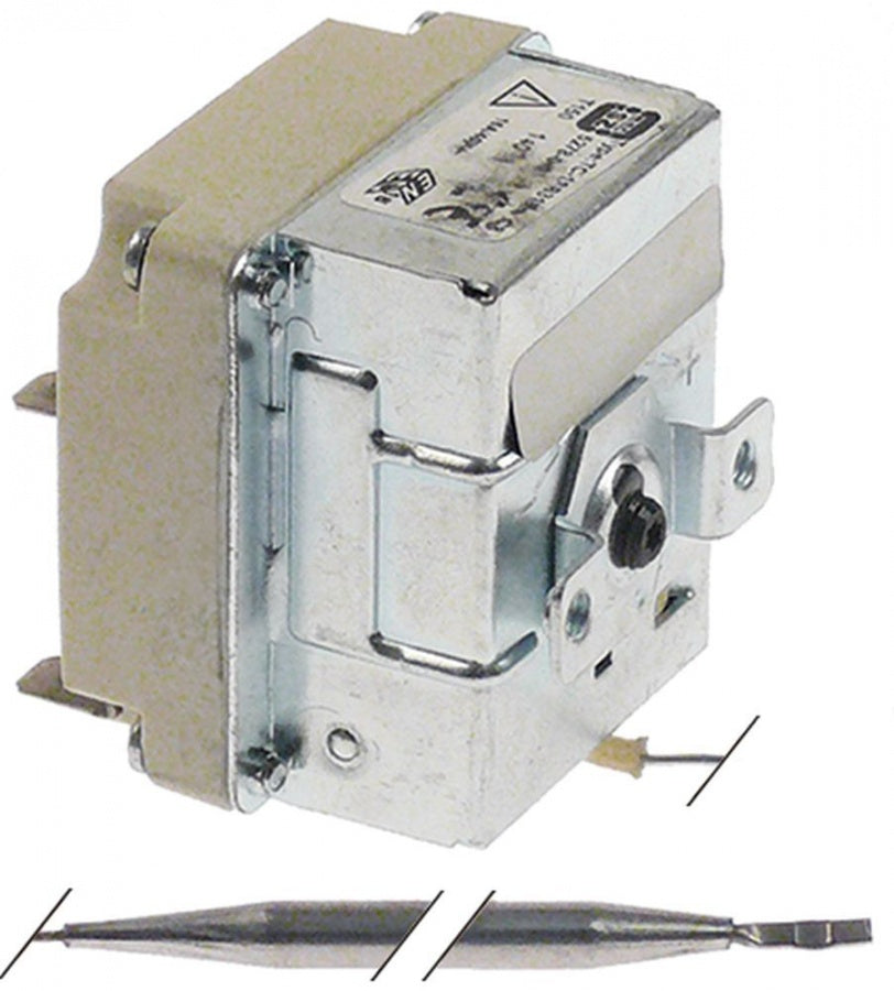 safety thermostat switch-off temp. 140°C 16A probe ø 6mm probe L 112mm capillary pipe 410mm