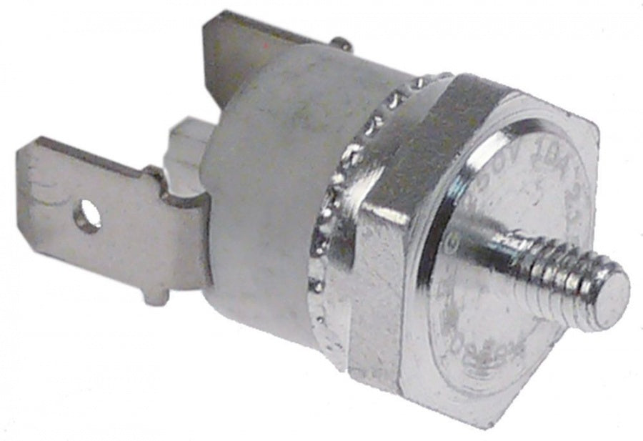 bi-metal safety thermostat switch-off temp. 215°C 1NC 1 -pole 10 A 250 V connection F6.3