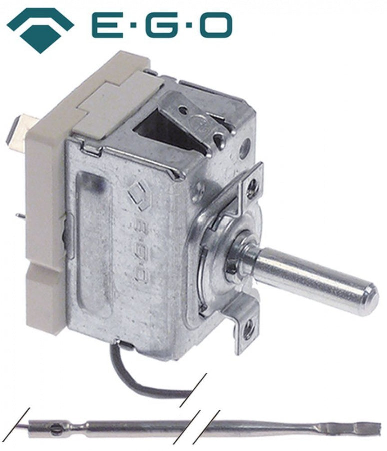 Termostat 62-272°C, senzor ø 3x165mm, capilar 1300mm - 376057