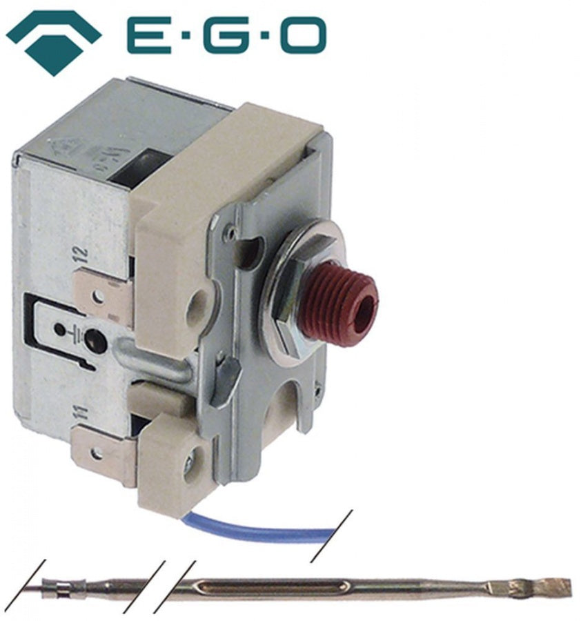 Termostat de siguranta 340°C, contact 16A, senzor ø 3x160 mm - capilar 1200 mm - 376061