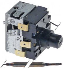Termostat de siguranta reglabil 30-500°C, contact 1CO, 16 A, senzor ø 4 x 183 mm - 376069
