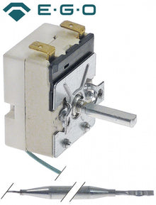 Termostat 30-120°C, contact 1NO, 16 A, bulb ø 6x113 mm, capilar 870 mm - 376070