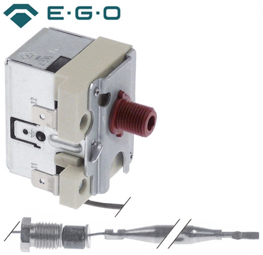 Termostat de siguranta pentru friteuza 240°C, senzor ø 6x80 mm, capilar L 850 mm EGO 56.10542.630 - 376095