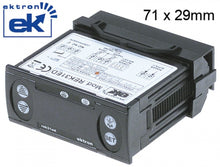 Termostat digital EKTRON REK31ED-0021, de la - 45 la + 95°C, sonda compatibila PTC, alimentare 230 V - 378034
