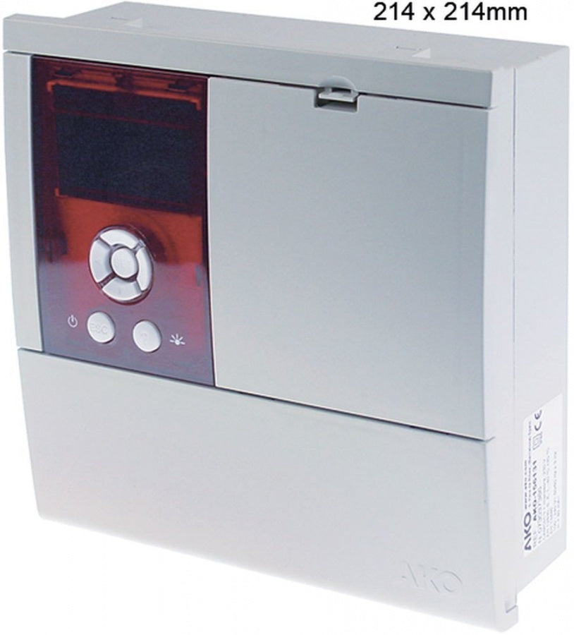 data logger AKO type AKO-15613 214x214mm supply 230 VAC voltage AC NTC/PTC relay outputs 3