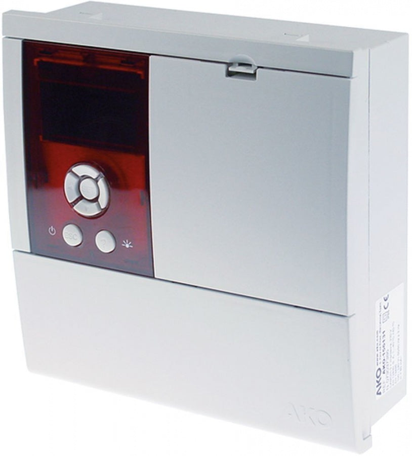 Data logger AKO-15740, 100-240 V, sonde compatibile NTC / Pt1000 / 4-20mA / TC(J,K), cu 10 canale - 378058