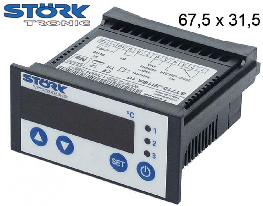 electronic controller STÖRK-TRONIK type ST710-JB1JA.10 67.5x31.5mm 230 V voltage AC
