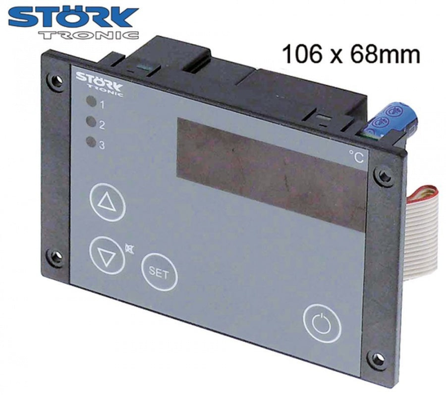 electronic controller STÖRK-TRONIK type ST501-JA1TA.10 106x68mm 230 V voltage AC
