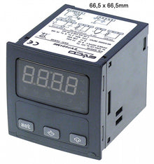 Controlor electronic EVERY CONTROL EV7401, 24/230V, 50/60Hz, sonde compatibile NTC/PTC/Pt100/TC(J,K)/mA, montare 66.5x66.5mm - 378169
