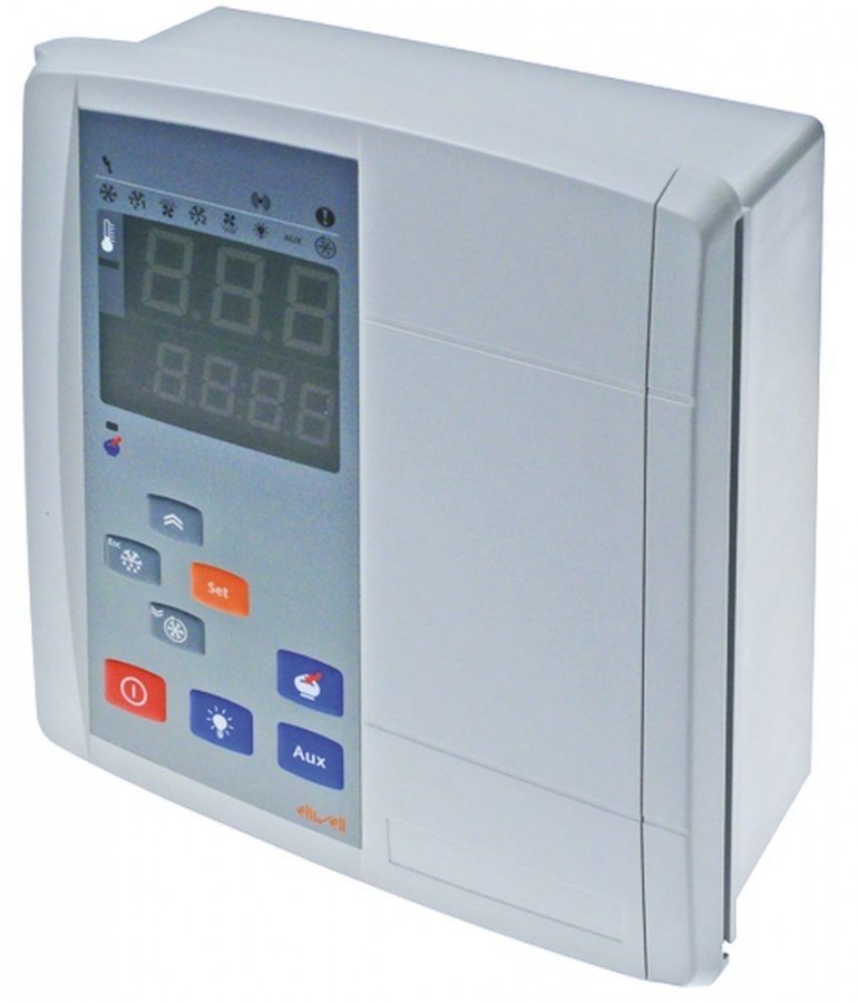 electronic controller ELIWELL type EWRC300LX 230V AC NTC/PTC measuring range -55 up to +140°C