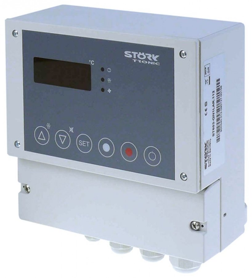 electronic controller STÖRK-TRONIK type ST603 230V AC PTC measuring range -50 up to +150°C