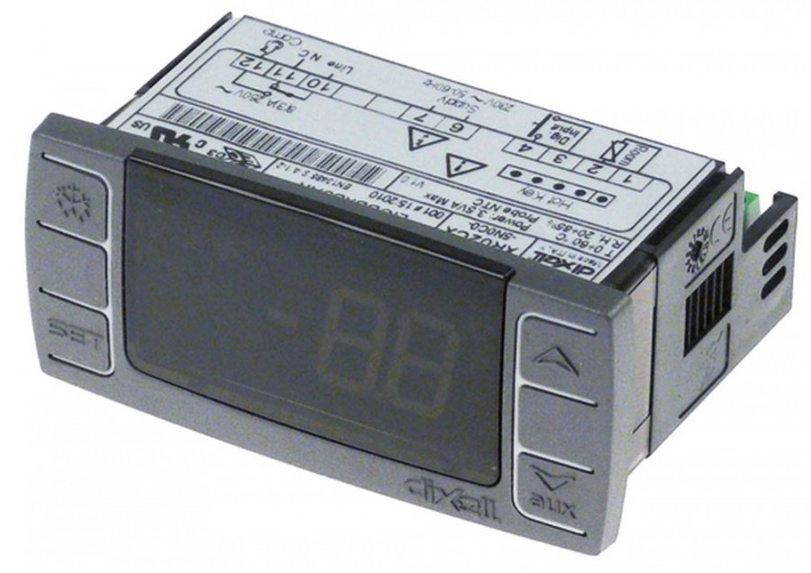 Termostat digital Dixell XR02CX-5N0C0, 230 V, -40 +110°C, cu 1 releu 8A - 378256