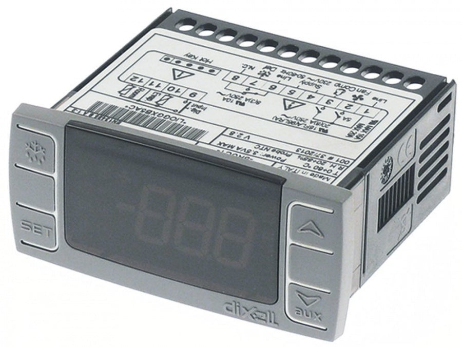 Termostat digital DIXELL XR06CX-5N0C1, L 71x29 mm, 230 V, AC, NTC, -40+110°C - 378273