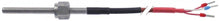 temperature probe Pt100 cable silicone probe temperature -100 up to 450