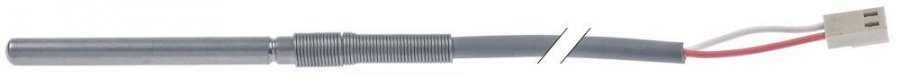 temperature probe Pt100 cable silicone probe temperature -50 up to +200