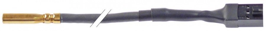 Senzor de temperatura Pt100 cablu siliconic, -100  +450°C, Retigo EA100006