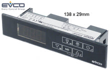 electronic controller EVERY CONTROL type EVR204N7 138x29mm 230V voltage AC NTC/PTC relay outputs 4