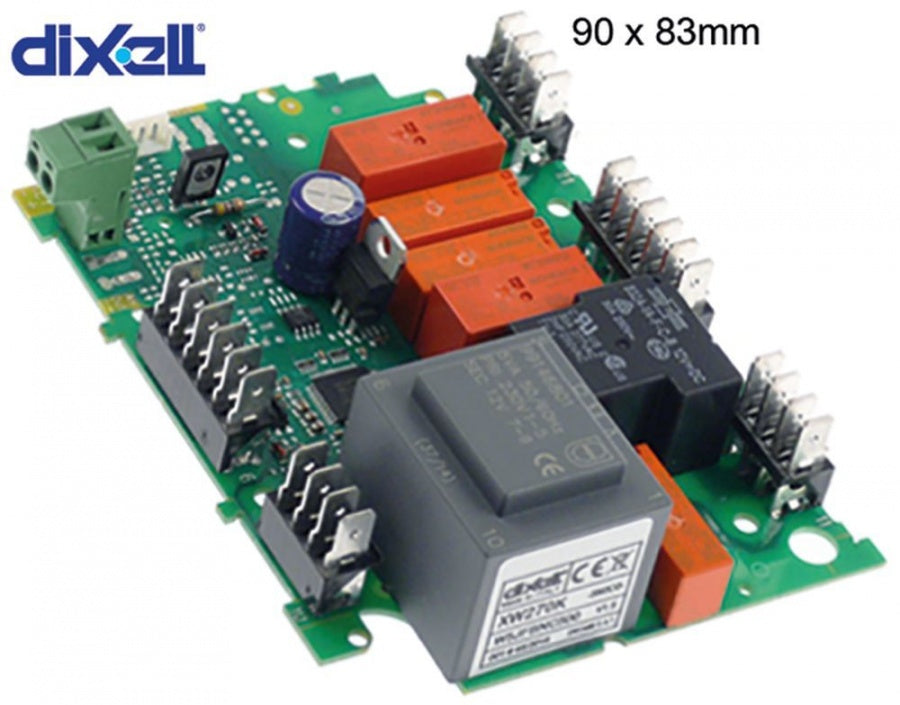 power PCB DIXELL XW270K-5N0C0 90x83mm built-in depth 40mm 230 V voltage AC NTC