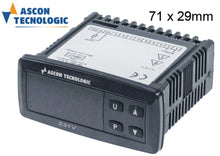 electronic controller TECNOLOGIC Z31VF-----D---- 28x70mm built-in depth 64 mm 12 V voltage AC/DC