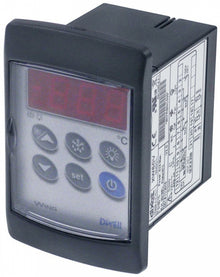 electronic controller DIXELL XW60V-5N0C1 55x70mm built-in depth 59mm 230V voltage AC NTC/PTC