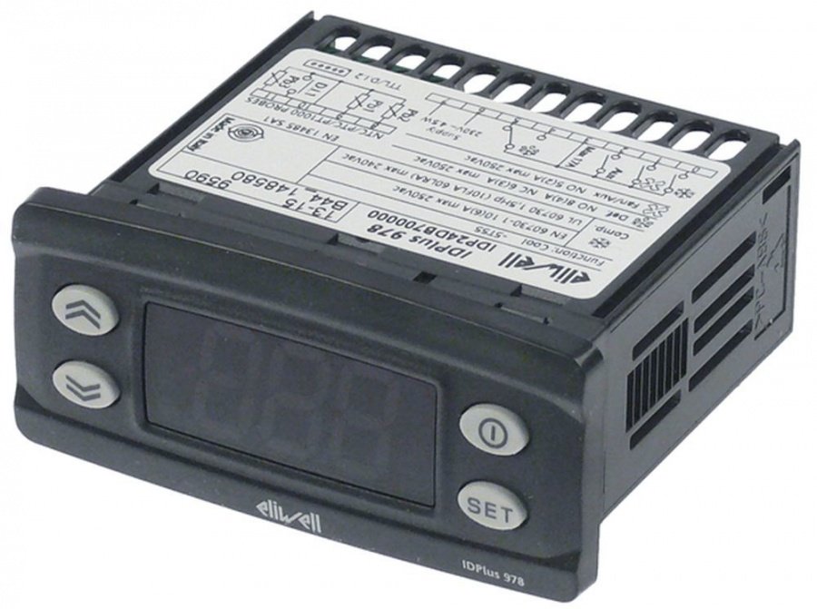 electronic controller ELIWELL type IDPlus 978 model IDP24DB700000 71x29mm 230V voltage AC