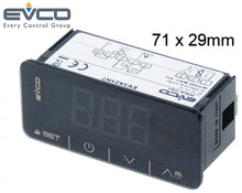 electronic controller EVERY CONTROL type EV3X21N7 Touch 71x29mm 230V voltage AC