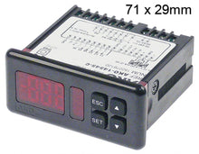 electronic controller AKO type AKO-14545-C 71x29mm 12V voltage AC NTC/4-20mA relay outputs 7 NO-5A(4)
