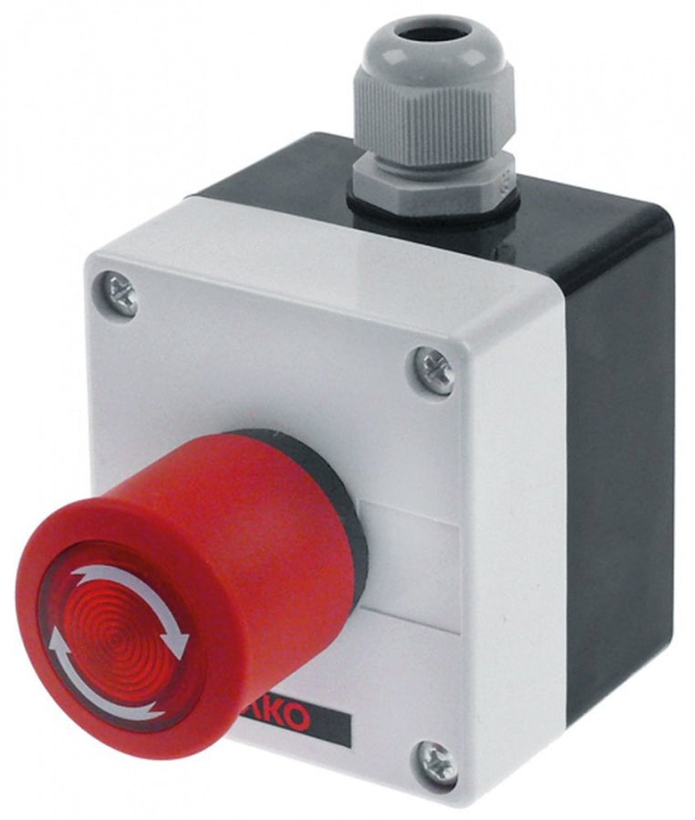 switch AKO type AKO-520622 wall-mounted version 1NO/indicator light for walk-in cold room