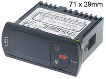 electronic controller CAREL  71x29mm built-in depth 59mm 230V voltage AC NTC