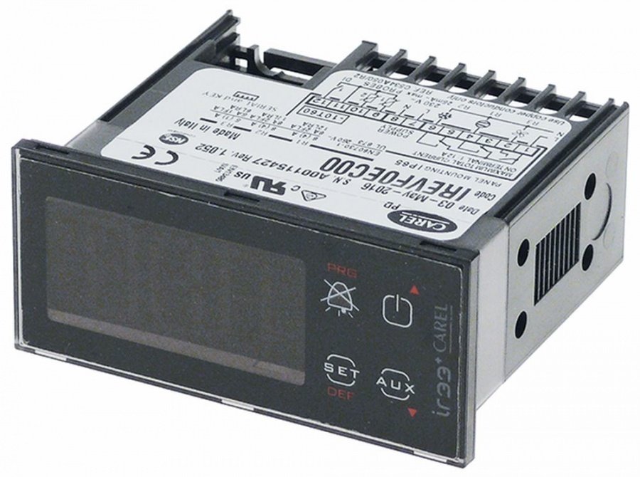 controler digital CAREL IREVF0EC00 dimensiuni de montaj 71x29mm