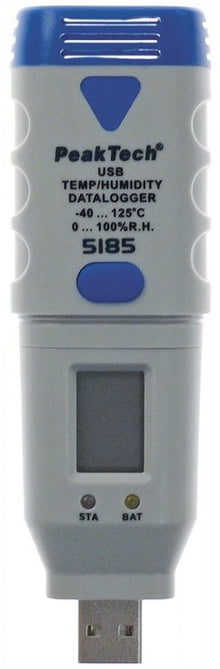 inregistrator de date (data logger) PEAK TECH tip 5185 3.6V tensiune DC -40 până la +125°C