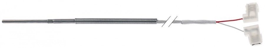 sonda/senzor de temperatura Pt100 cablu PTFE senzor -100 până la +450°C