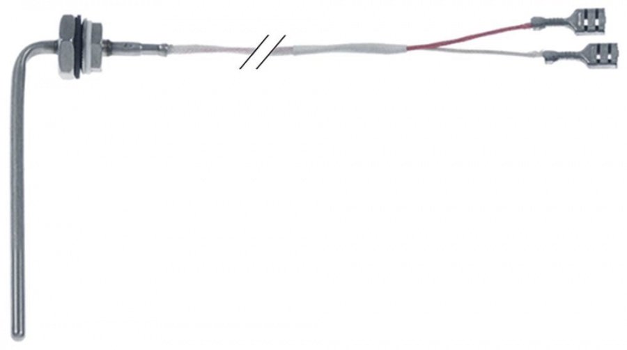 sonda/senzor de temperatura Pt100 cablu fibră de sticlă senzor -40 până la +350°C