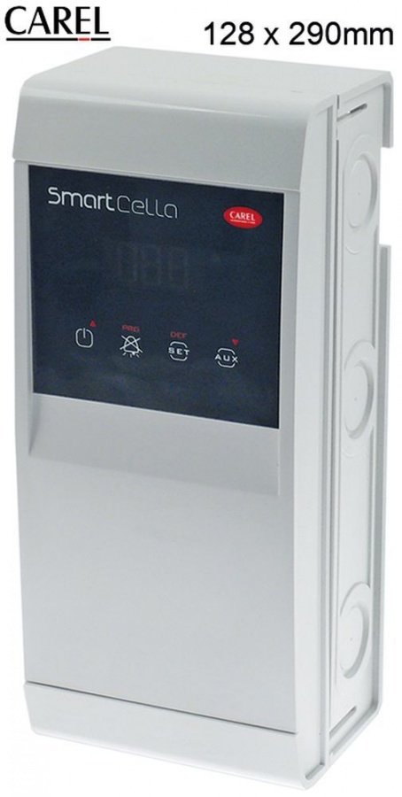 tablou de control racire camere frigorifice CAREL SmartCella dimensiuni de montaj 290x128mm