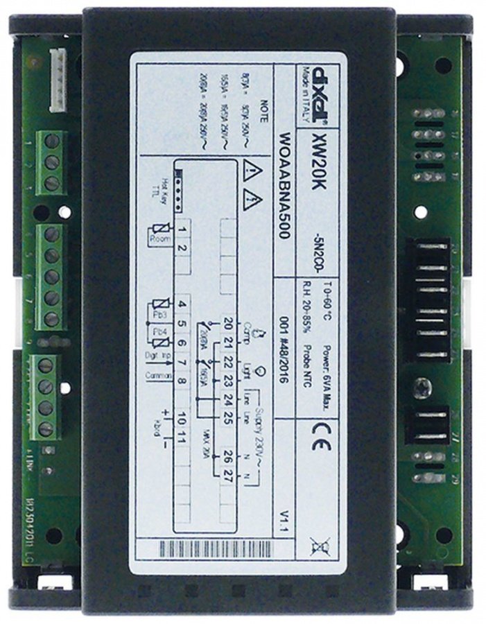 placa electronica de putere DIXELL XW20K-5N2C0 dimensiuni de montaj 140x110mm