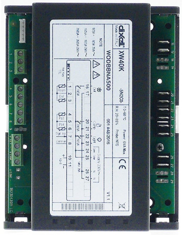 placa electronica de putere DIXELL XW40K-5N2C0 dimensiuni de montaj 140x110mm
